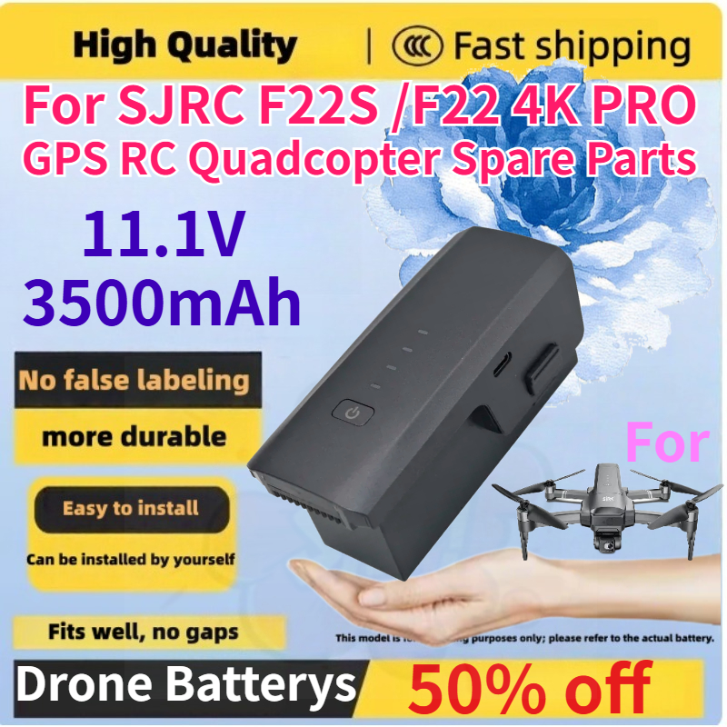 Drone F22 Rc - New 11.1V 3500mAh Drone Batterys for