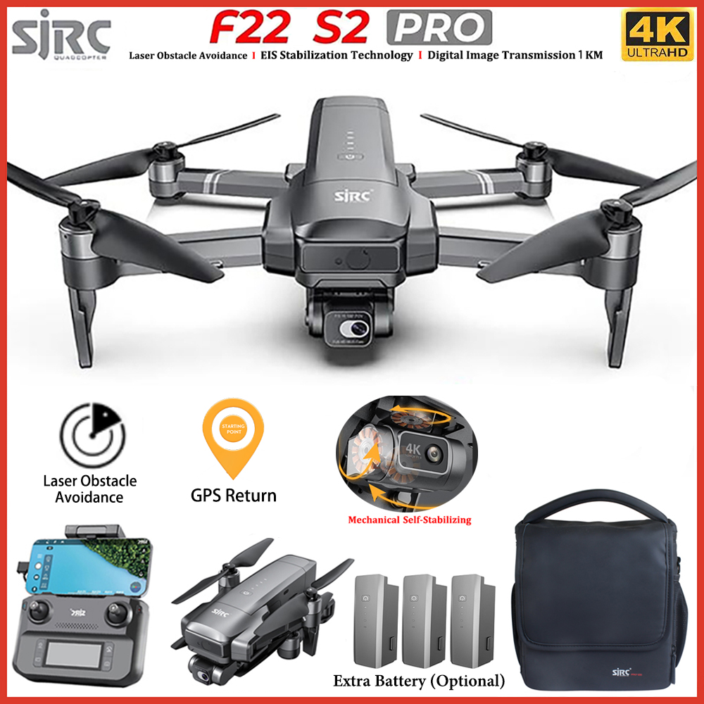 Drone F22 Rc - SJRC F22 S2 Pro GPS Drone