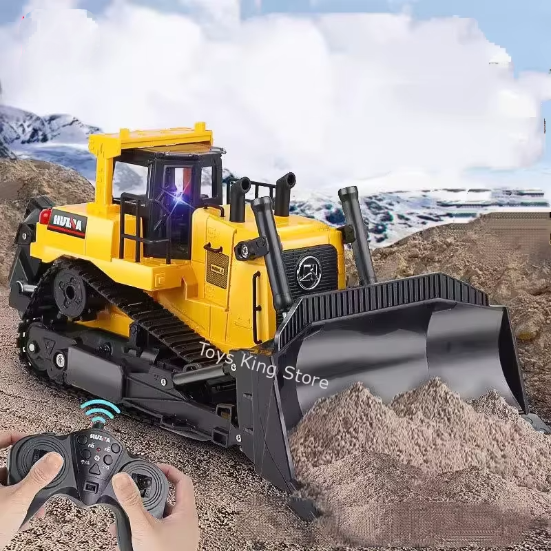 Drone Vera Rc - Huina 1554 1/16 RC Bulldozer Crawler