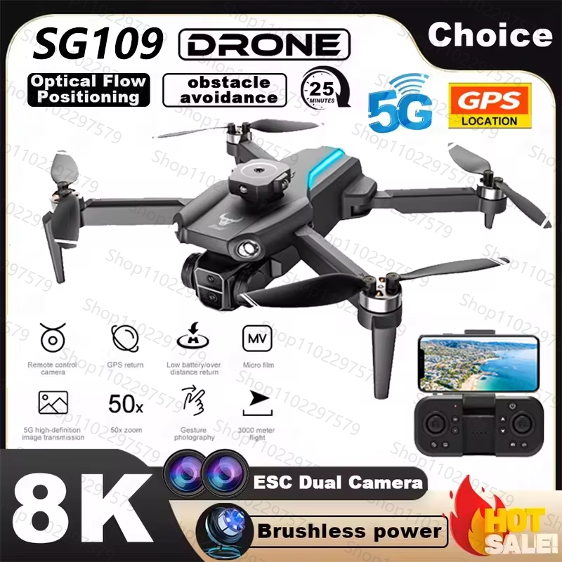 Drone Rc Not Connected - New SG109 Drone 8K Professional HD
