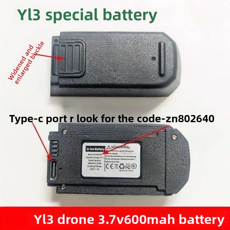For YL3 Mini 3.7V 600mAh Drone - огляд і ціна Drone Rc Yl3