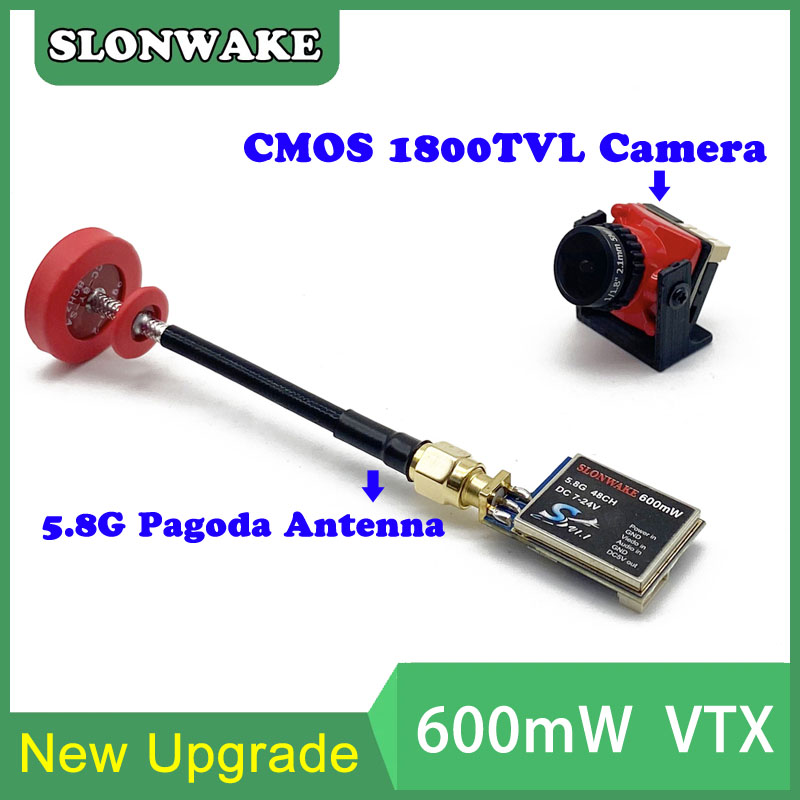 5.8G 48CH 600mW adjustable VTX - огляд і ціна Drone Rc Drone