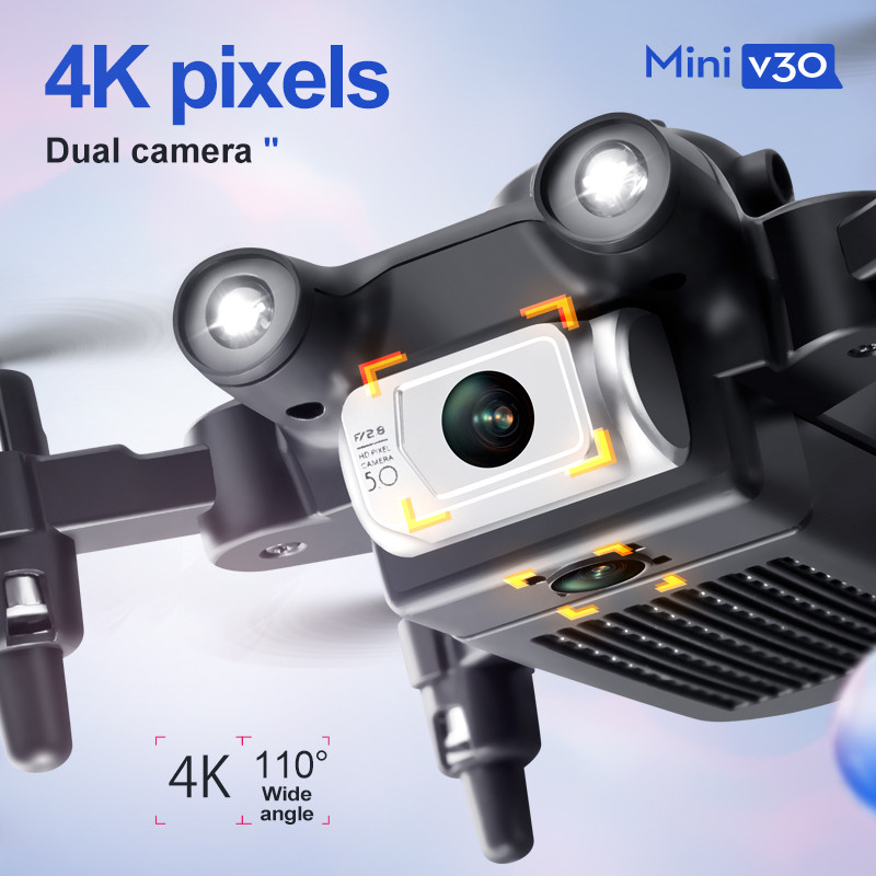Mini V30 WiFi FPV Drone With 4 - огляд і ціна Dron Rc Quadcopter