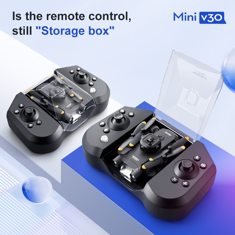 Mini V30 WiFi FPV Drone With 4 - огляд і ціна Dron Rc Quadcopter
