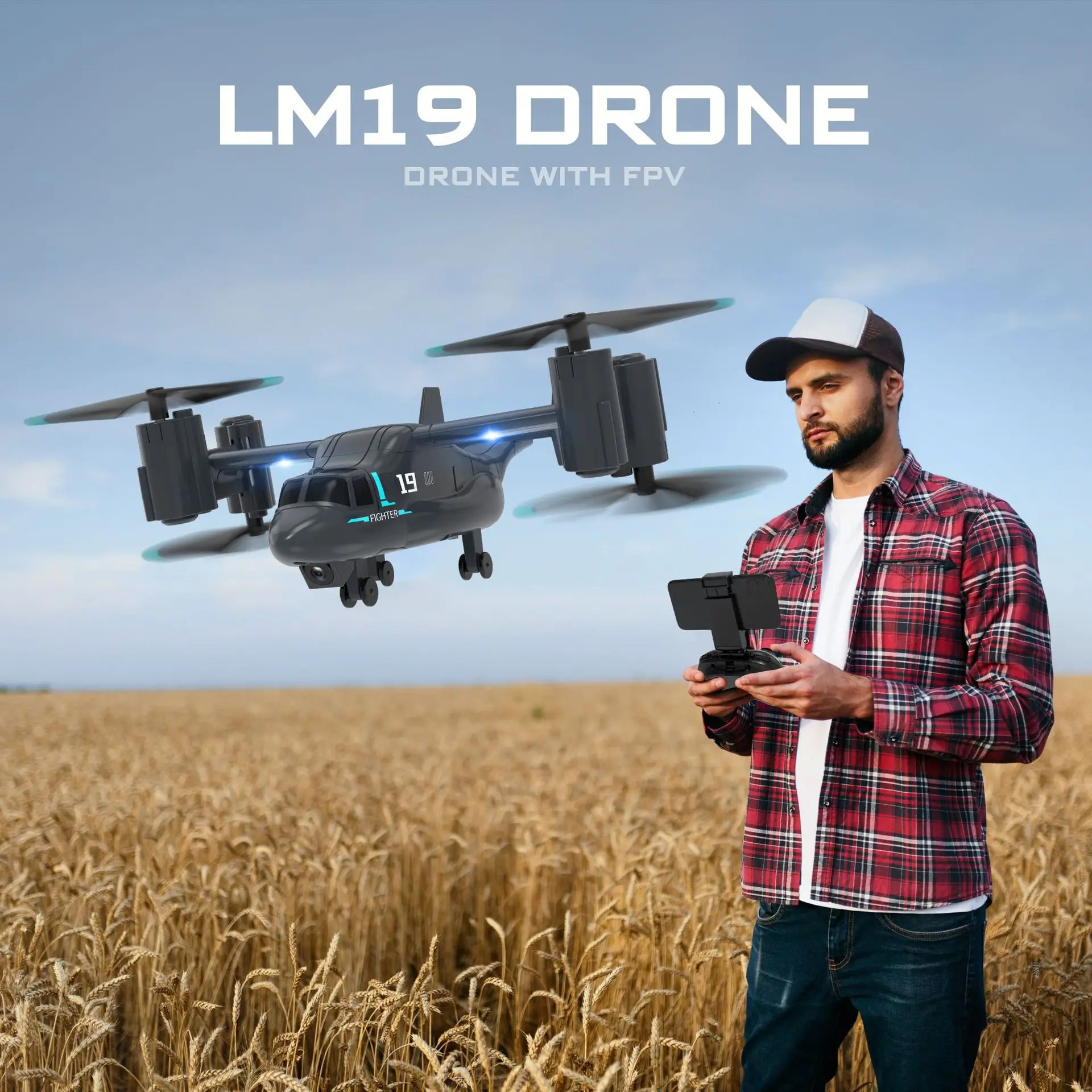 LM19 Remote Control Helicopter - огляд і ціна Drone Vera Rc