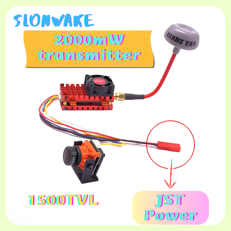 Range 5.8G 2W FPV Wireless Tra - огляд і ціна Drone Rc Drone
