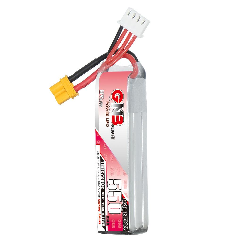 GNB HV 11.4V 550mAh 100C/200C  - огляд і ціна Dron Rc Quadcopter