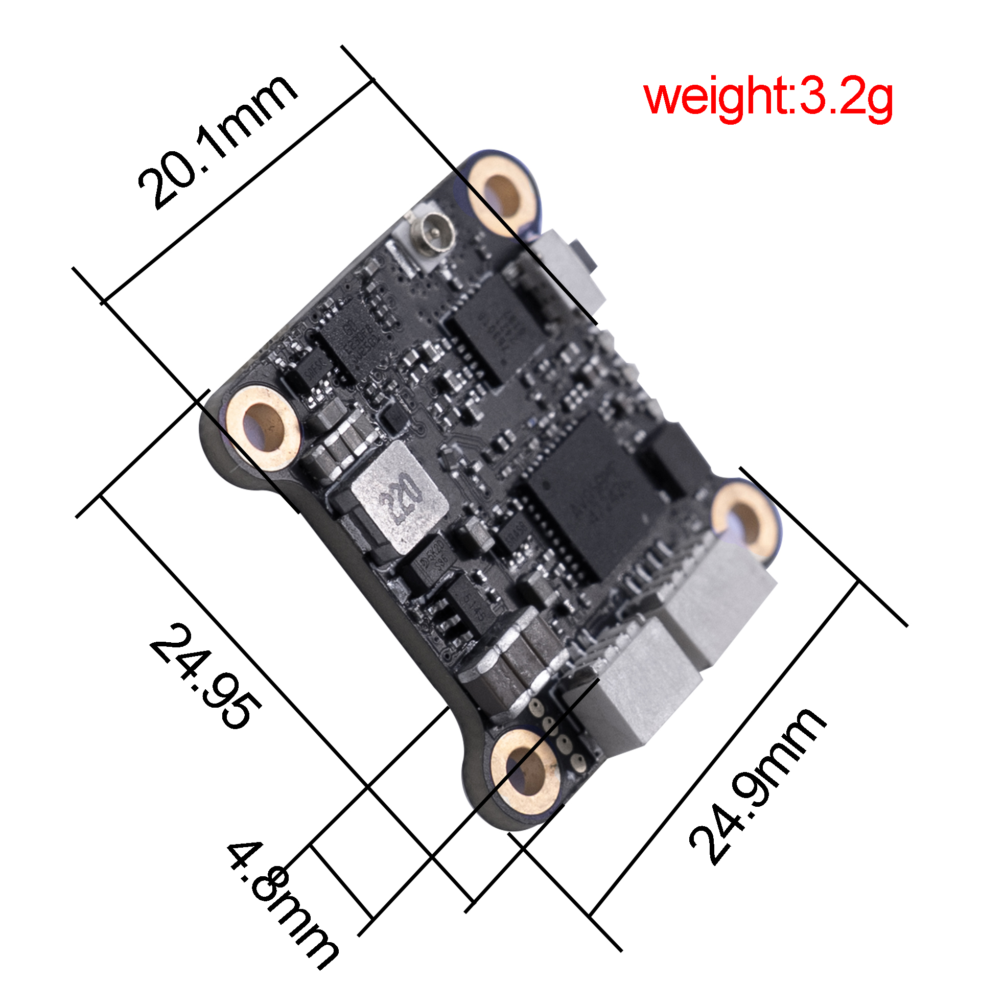 HPXGRC 5.8G 1W 64-Bit VTX Stab - огляд і ціна Drone Rc Signal