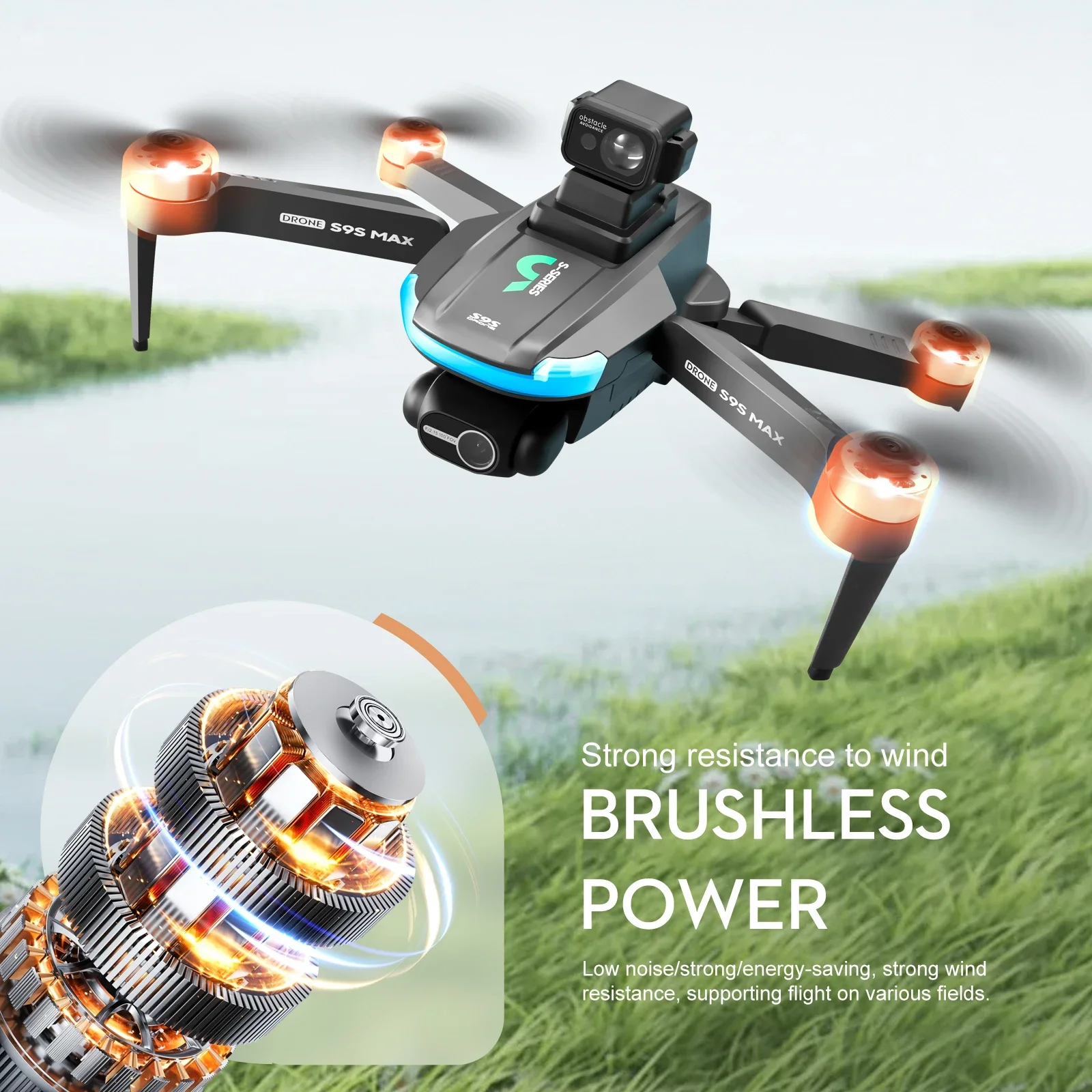NEW S9S MAX MINI Drone 4K 2-Ax - огляд і ціна Dron Rc Quadcopter