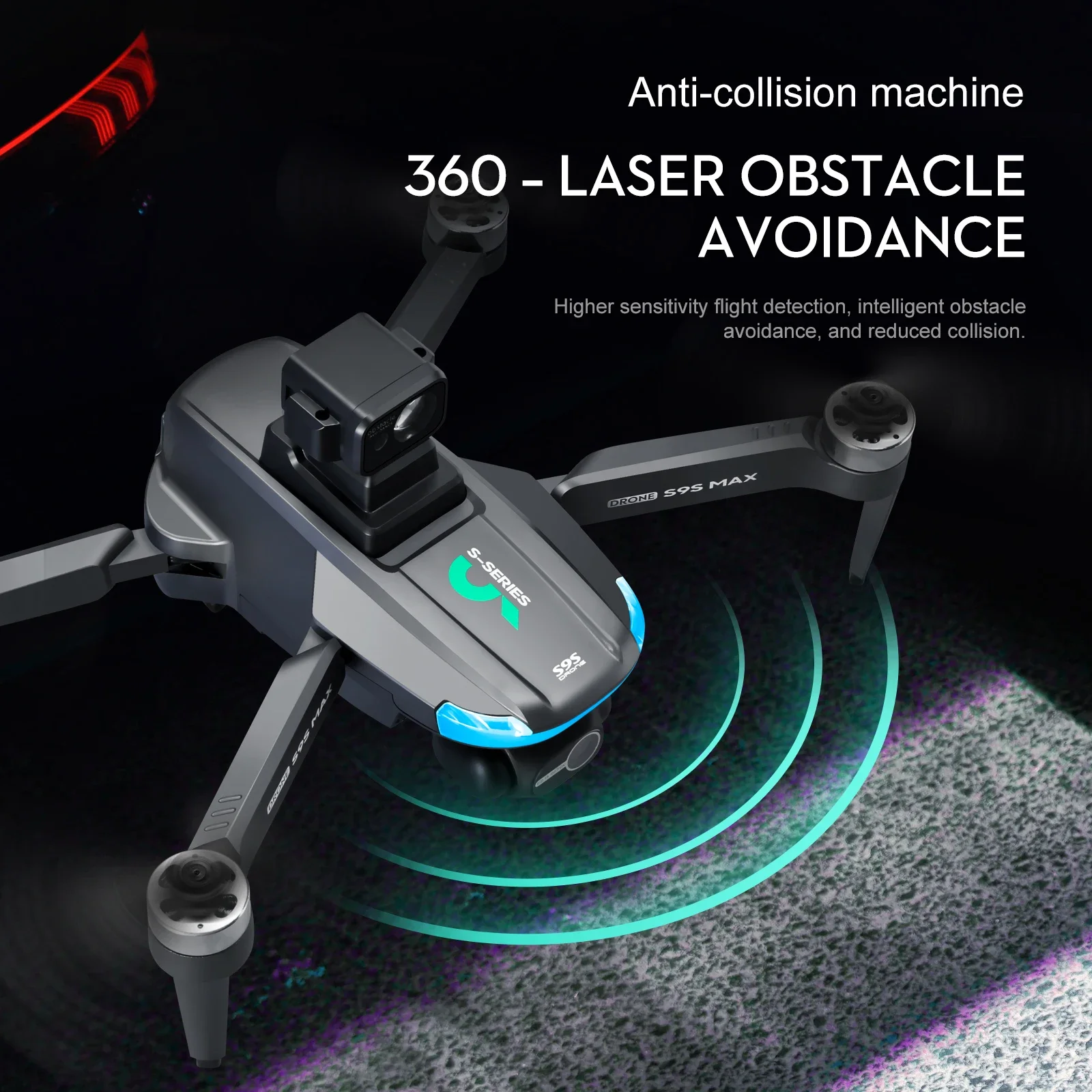 NEW S9S MAX MINI Drone 4K 2-Ax - огляд і ціна Dron Rc Quadcopter