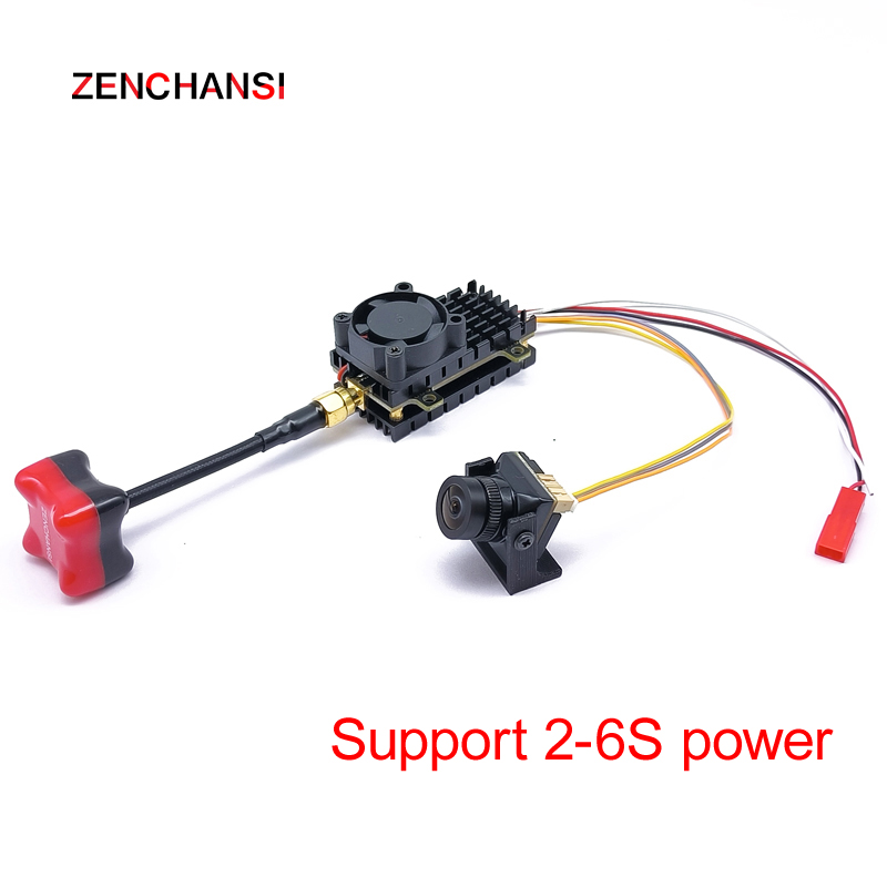 5.8G 2W Transmitter 2000mW VTX - огляд і ціна Fpv Camera Cmos