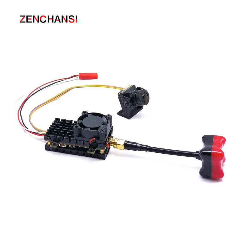 5.8G 2W Transmitter 2000mW VTX - огляд і ціна Fpv Camera Cmos