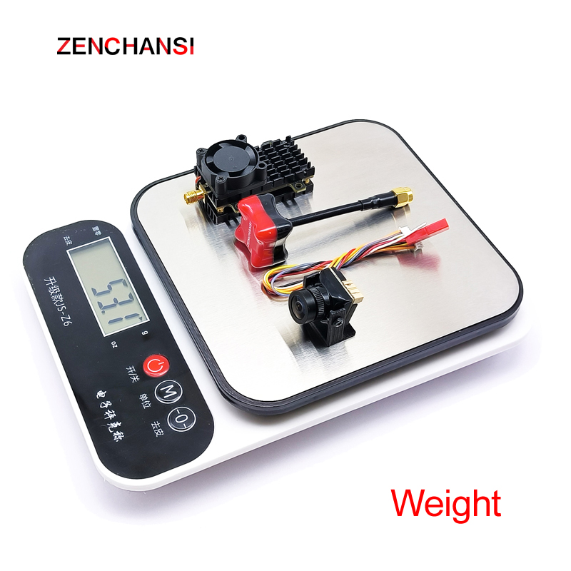 5.8G 2W Transmitter 2000mW VTX - огляд і ціна Fpv Camera Cmos