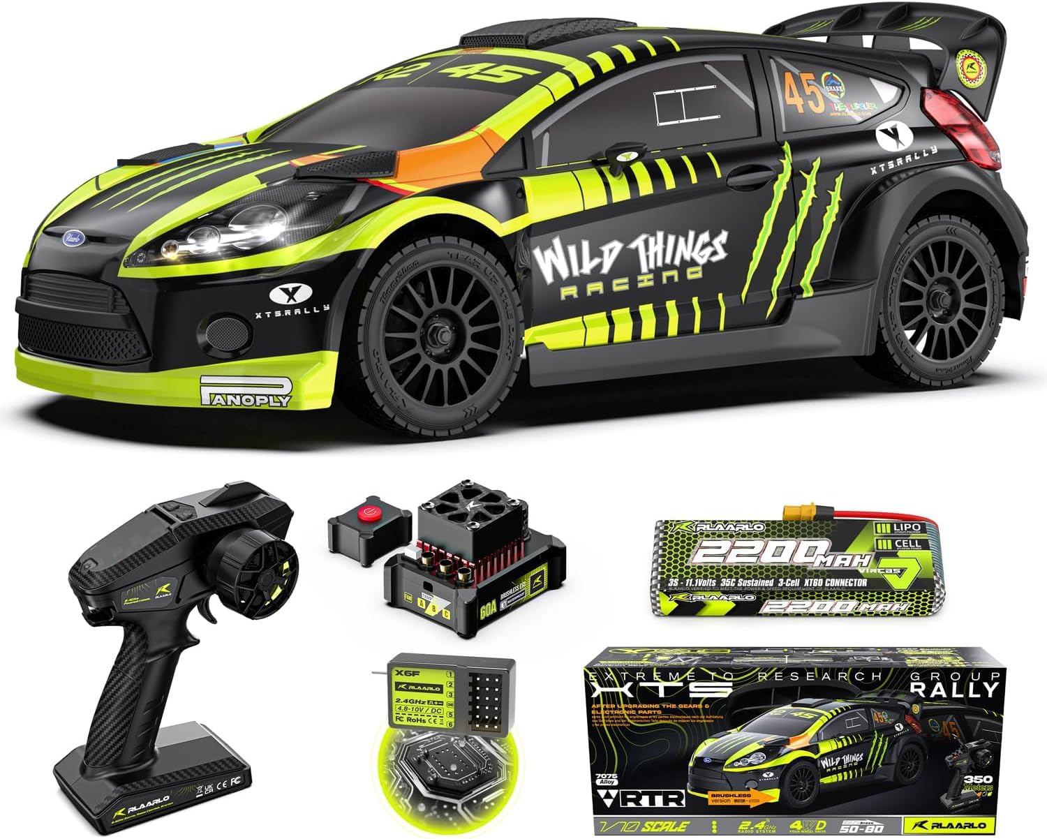 CROBOLL RLAARLO 1/10 Brushless - огляд і ціна Drone Vera Rc