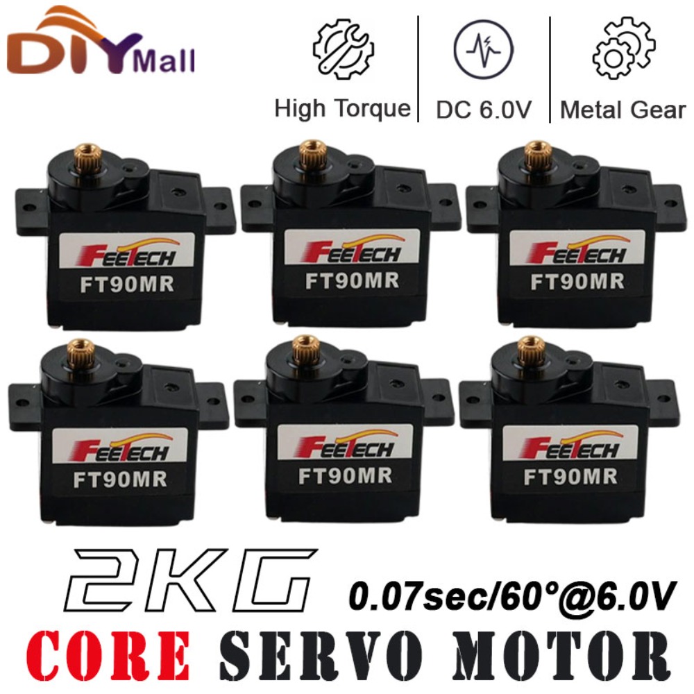 1/2/4 PCS Feetech FT90M Digita - огляд і ціна Drone Rc Car
