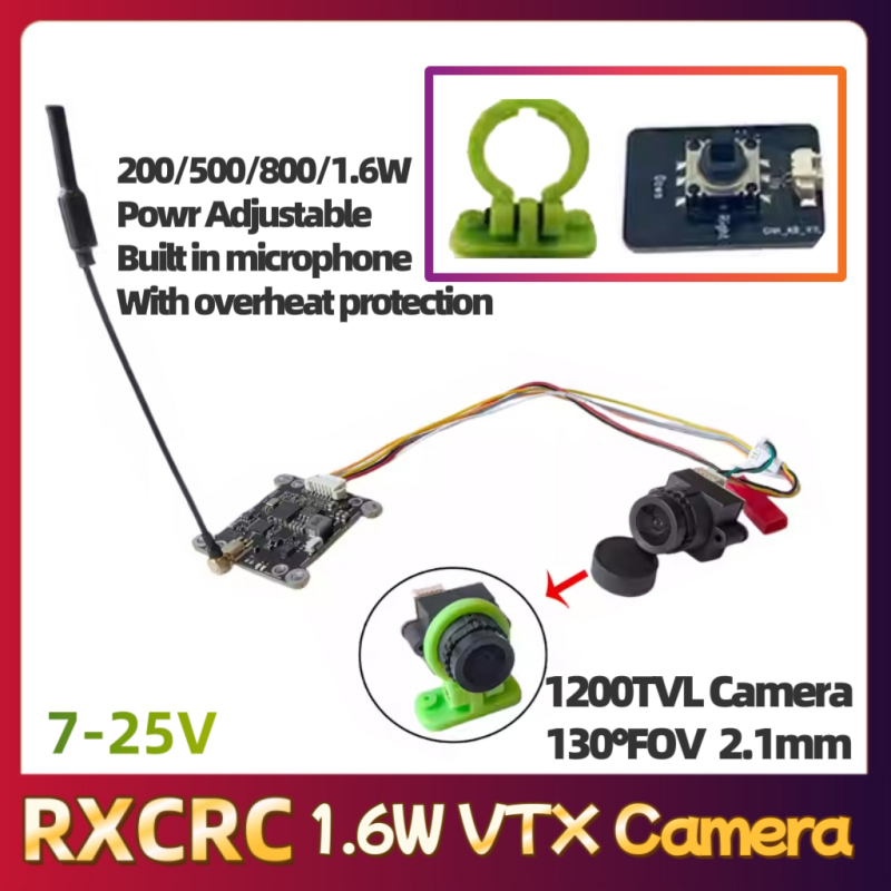 RXCRC 5.8G Module 48CH 1.6W VT - огляд і ціна Drone Rc Airplane
