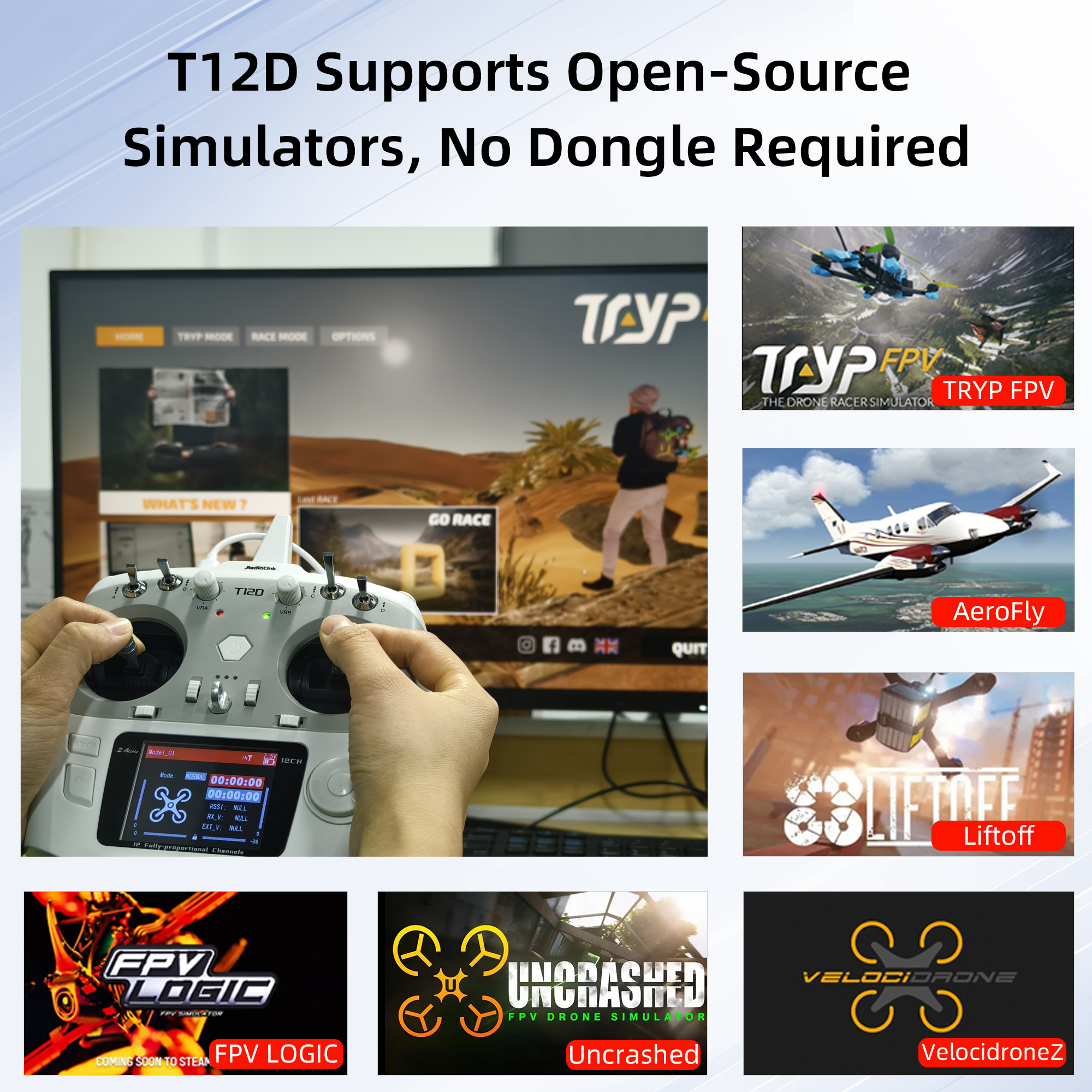 Radiolink T12D ELRS 12 Channel - огляд і ціна Drone Rc Car