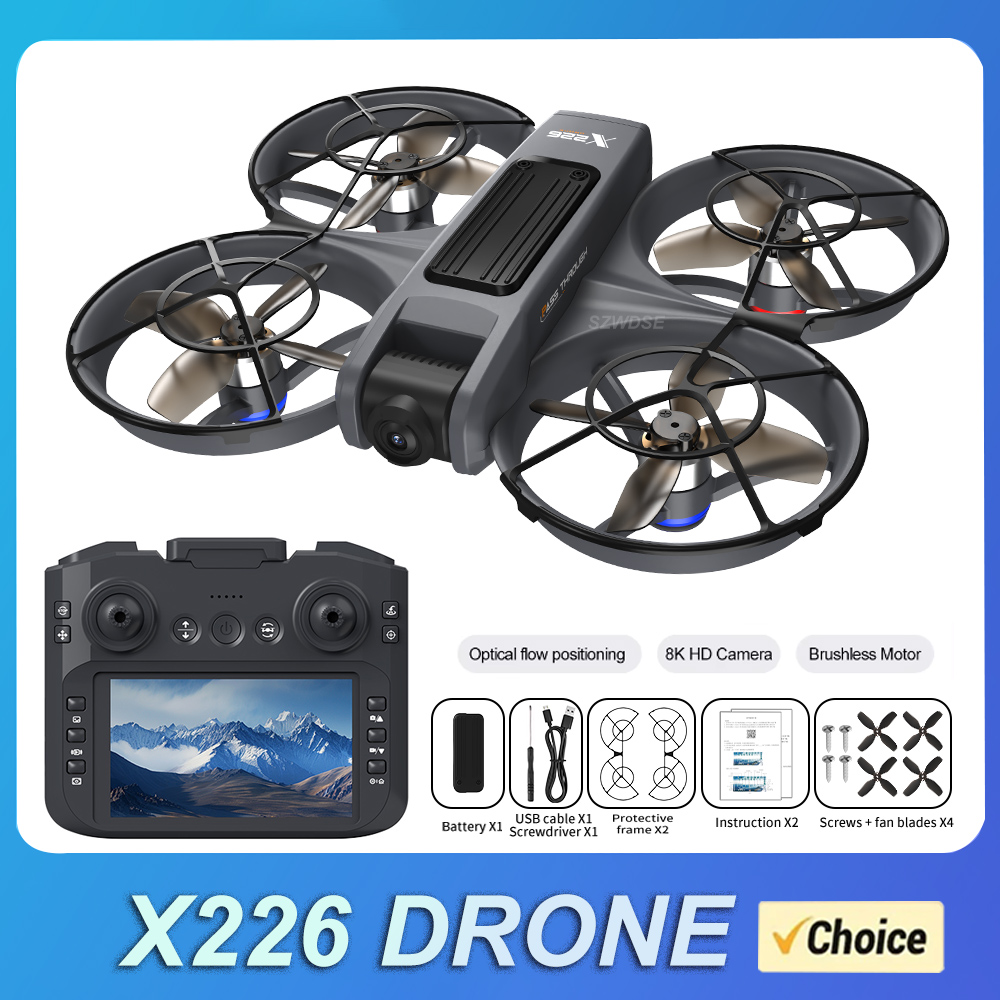 NEW X226 RC Drone 2.4G 5G WIFI - огляд і ціна Dron Rc Quadcopter