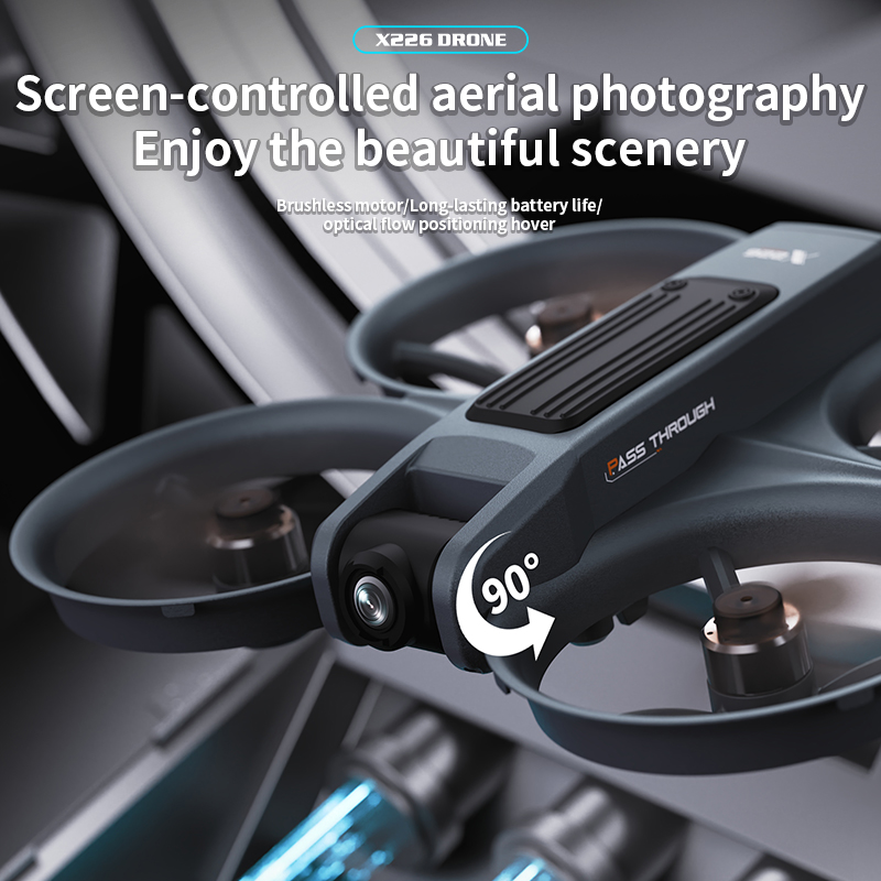 NEW X226 RC Drone 2.4G 5G WIFI - огляд і ціна Dron Rc Quadcopter