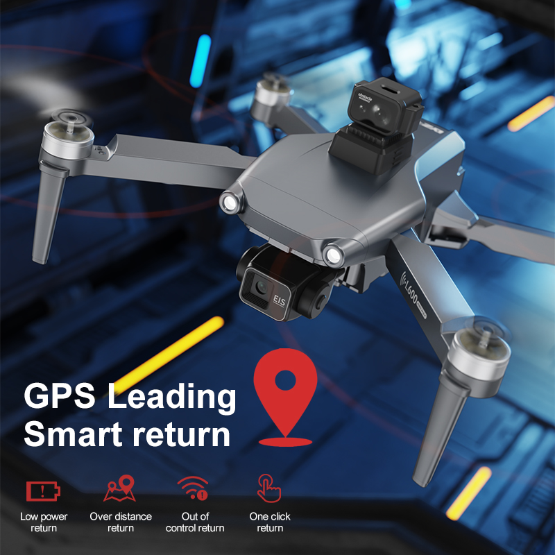 L600 MAX GPS Drone Professiona - огляд і ціна Dron Rc Quadcopter