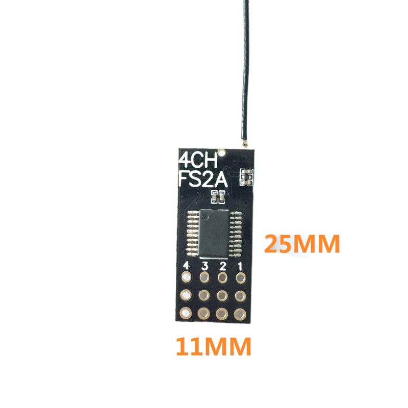 Flysky FS2A Mini Receiver 4CH  - огляд і ціна Drone Rc Mini