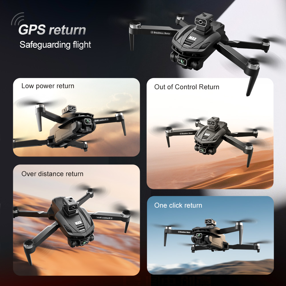 V168 PRO Max GPS Drone 8K Prof - огляд і ціна Dron Rc Quadcopter