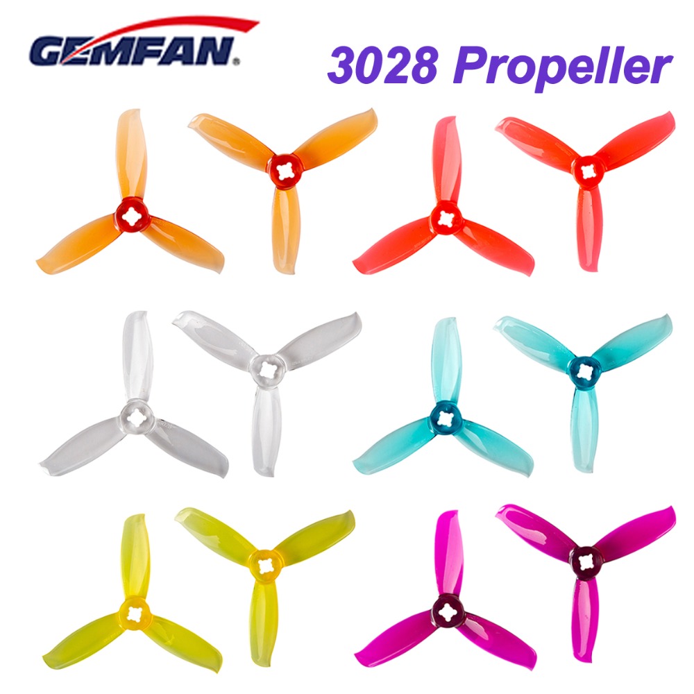 10pairs / 20pcs Gemfan Windanc - огляд і ціна Drone Carrera Rc