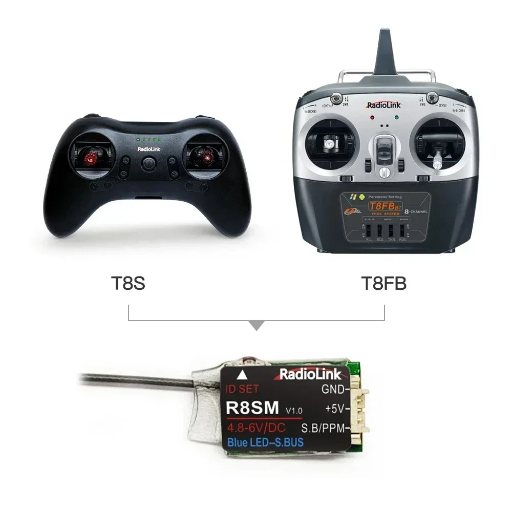 Radiolink R8SM 8 Channels 2.4G - огляд і ціна Drone Rc Mini