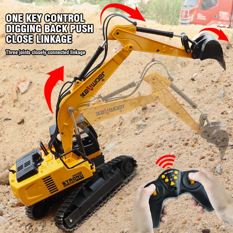 Huina Rc Excavator 1/24 9Ch Re - огляд і ціна Drone Vera Rc