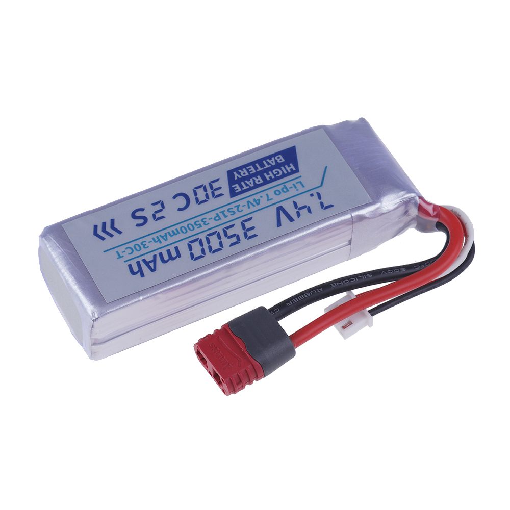 2S 7.4V Lipo Battery 3500mAh F - огляд і ціна Drone Mjx Rc