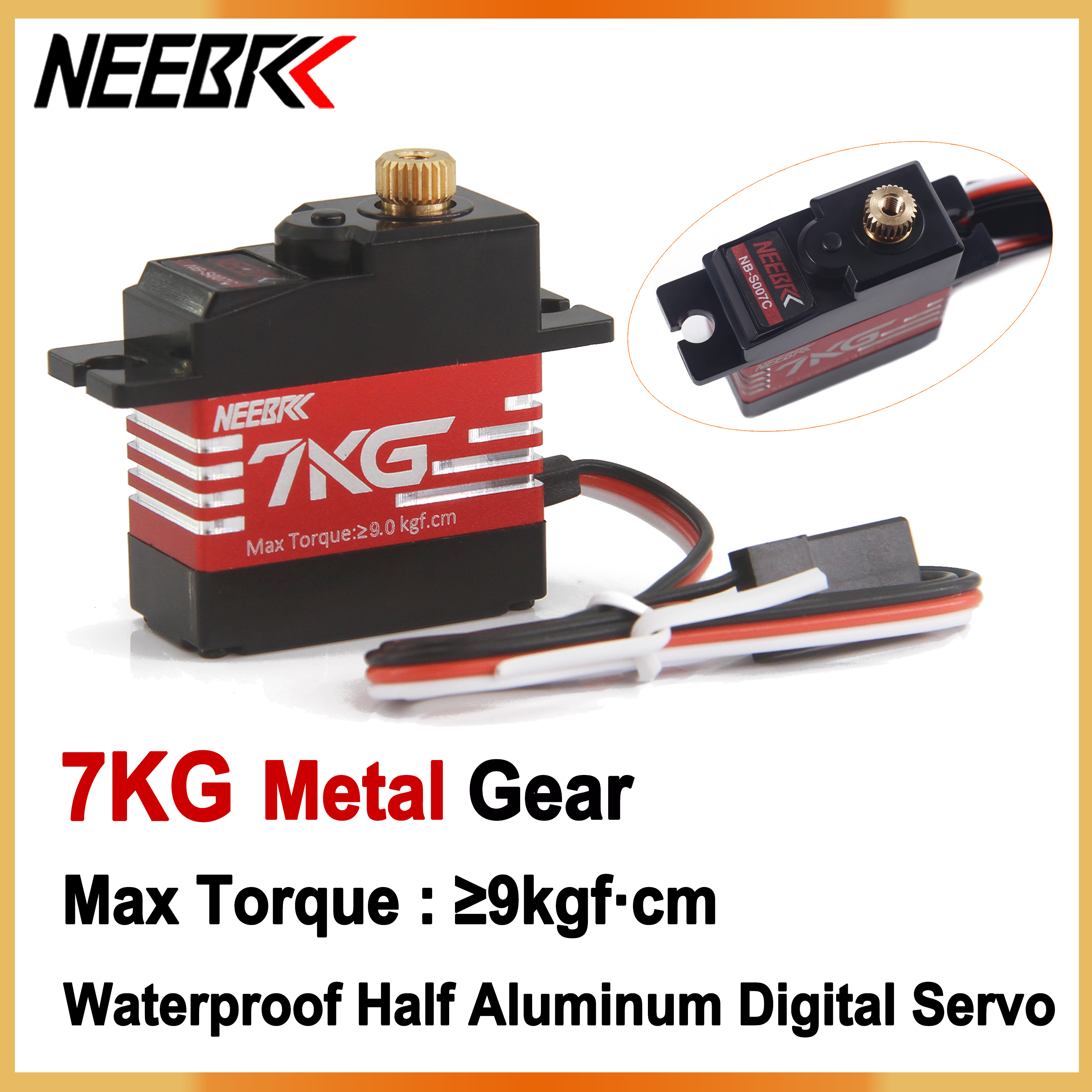 NEEBRC 7KG Waterproof Metal Ge - огляд і ціна Drone Mjx Rc