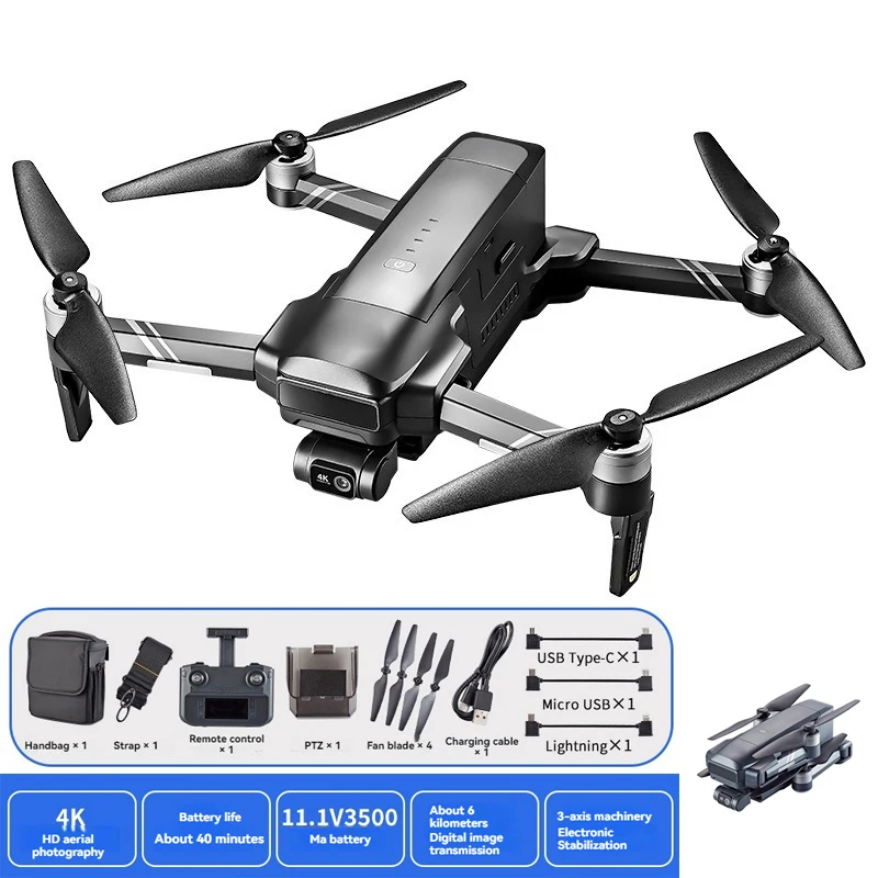 F22 S3 PRO Professional Drone  - огляд і ціна Drone F22 Rc