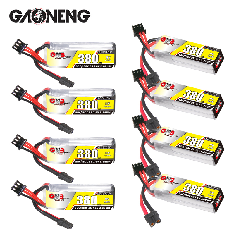 GNB 2S 7.6V 380mAh 90C/180C Li - огляд і ціна Dron Rc Quadcopter