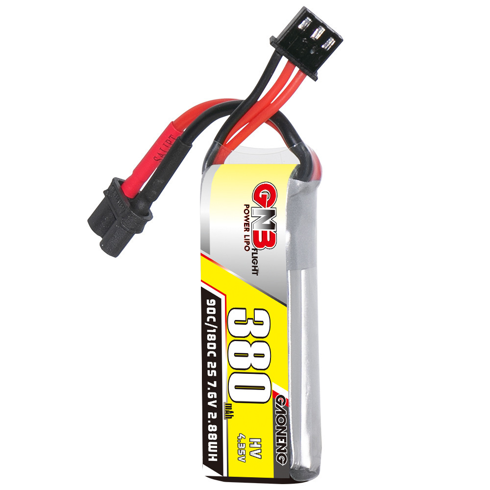 GNB 2S 7.6V 380mAh 90C/180C Li - огляд і ціна Dron Rc Quadcopter