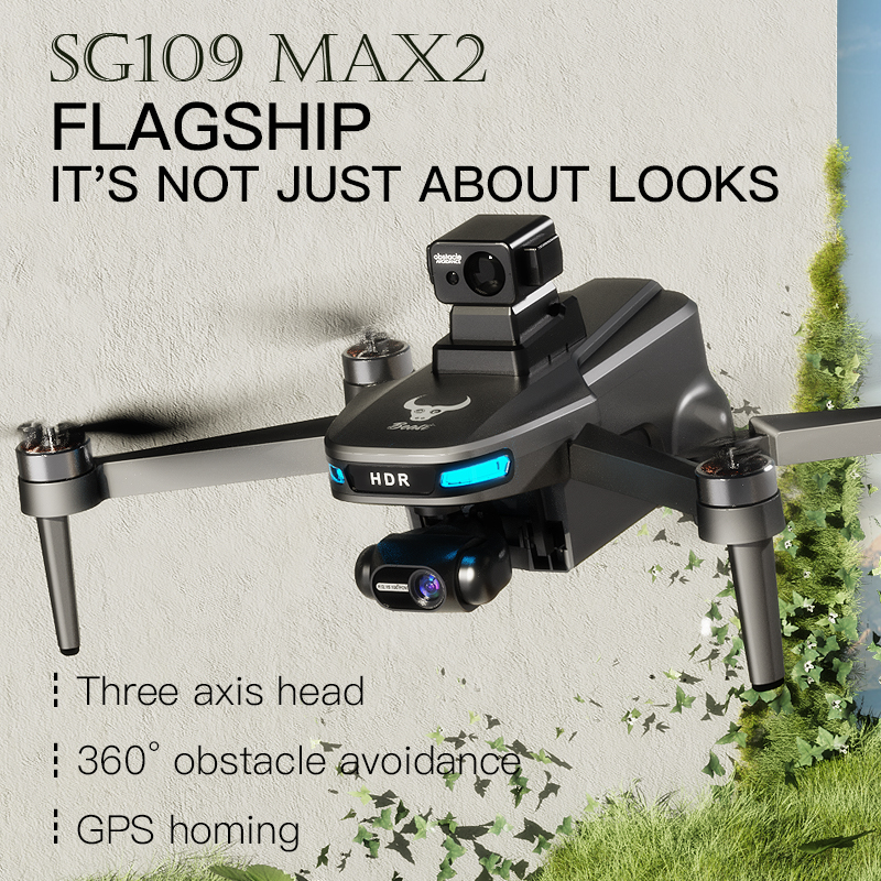 SG109 MAX2 Professional FPV 8K - огляд і ціна Dron Rc Quadcopter