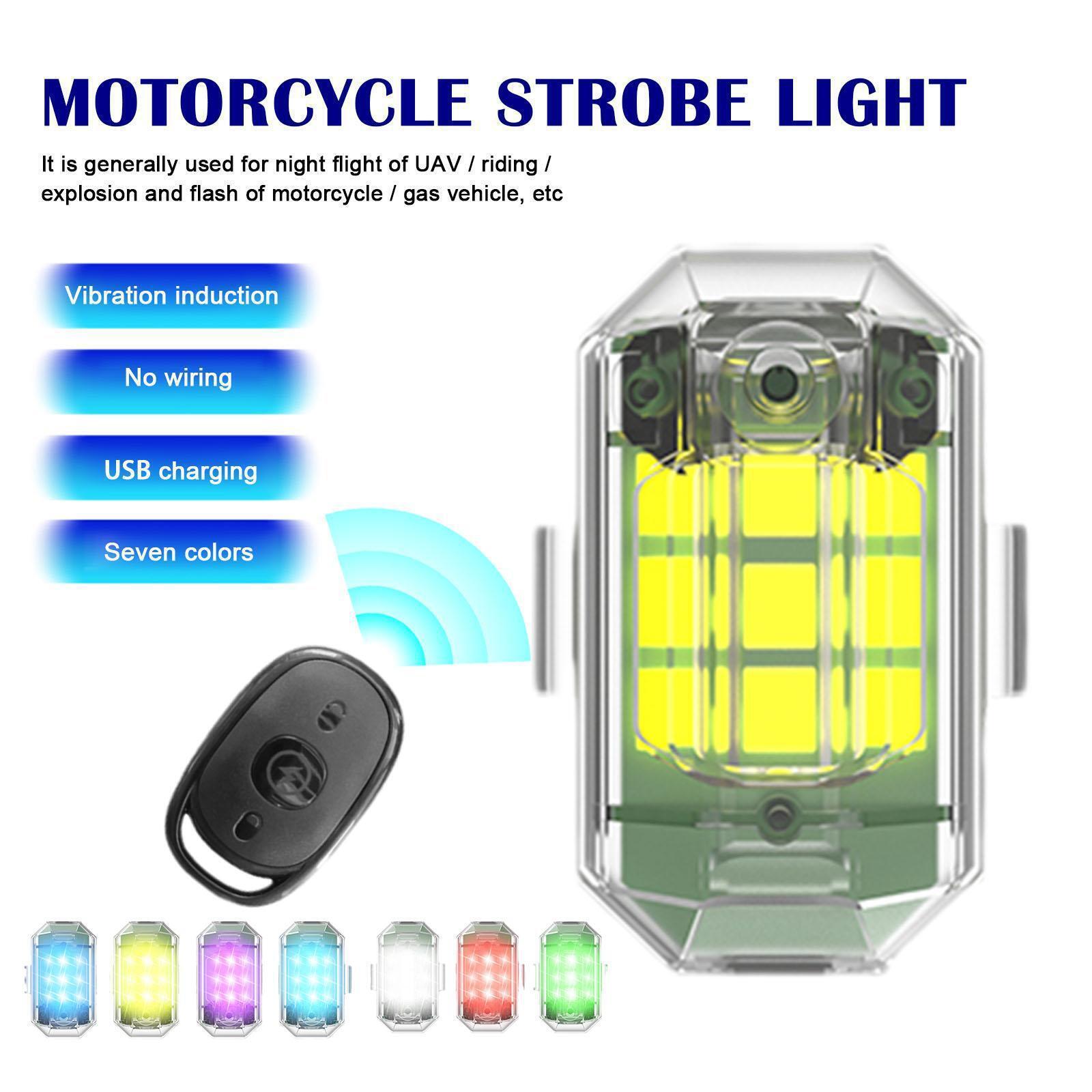 1/2/4Pc Remote Motorcycle Ligh - огляд і ціна Drone Rc Signal