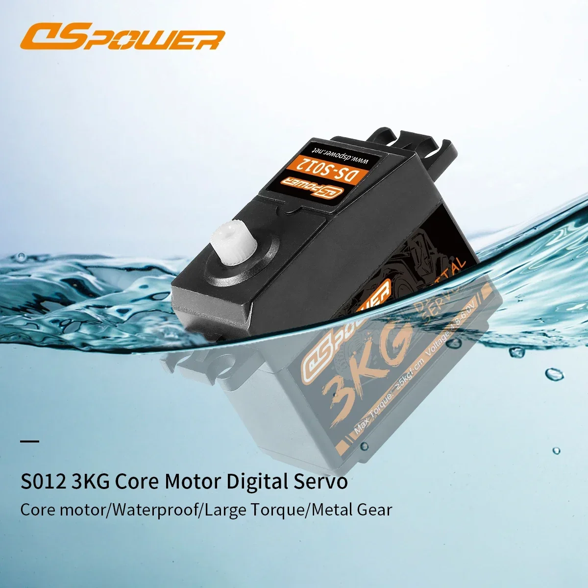 DSpower 3KG Plastic Gear Water - огляд і ціна Drone Rc Car