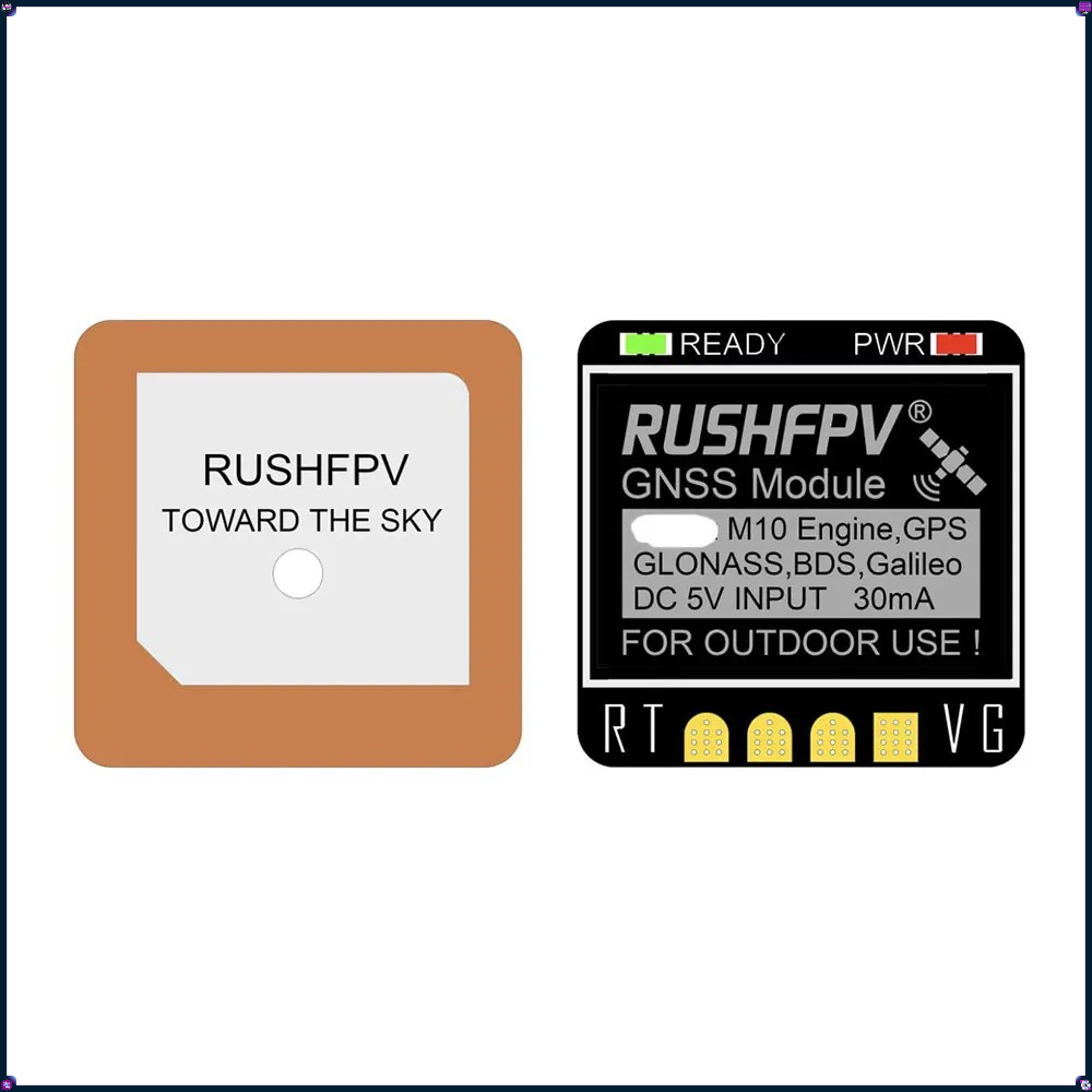 1-4Pcs RUSHFPV MINI M10 GPS Mo - огляд і ціна Drone Rc Mini