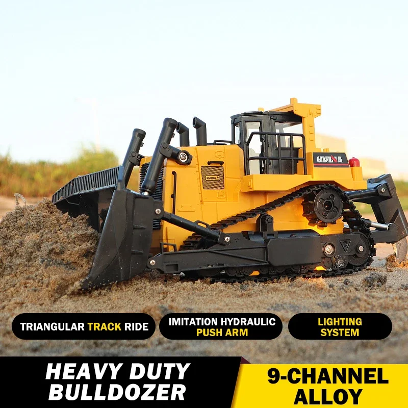 Huina 1554 1/16 RC Bulldozer C - огляд і ціна Drone Vera Rc