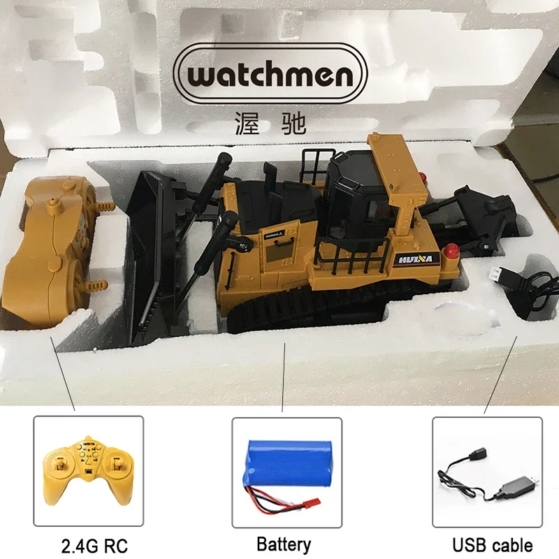 Huina 1554 1/16 RC Bulldozer C - огляд і ціна Drone Vera Rc