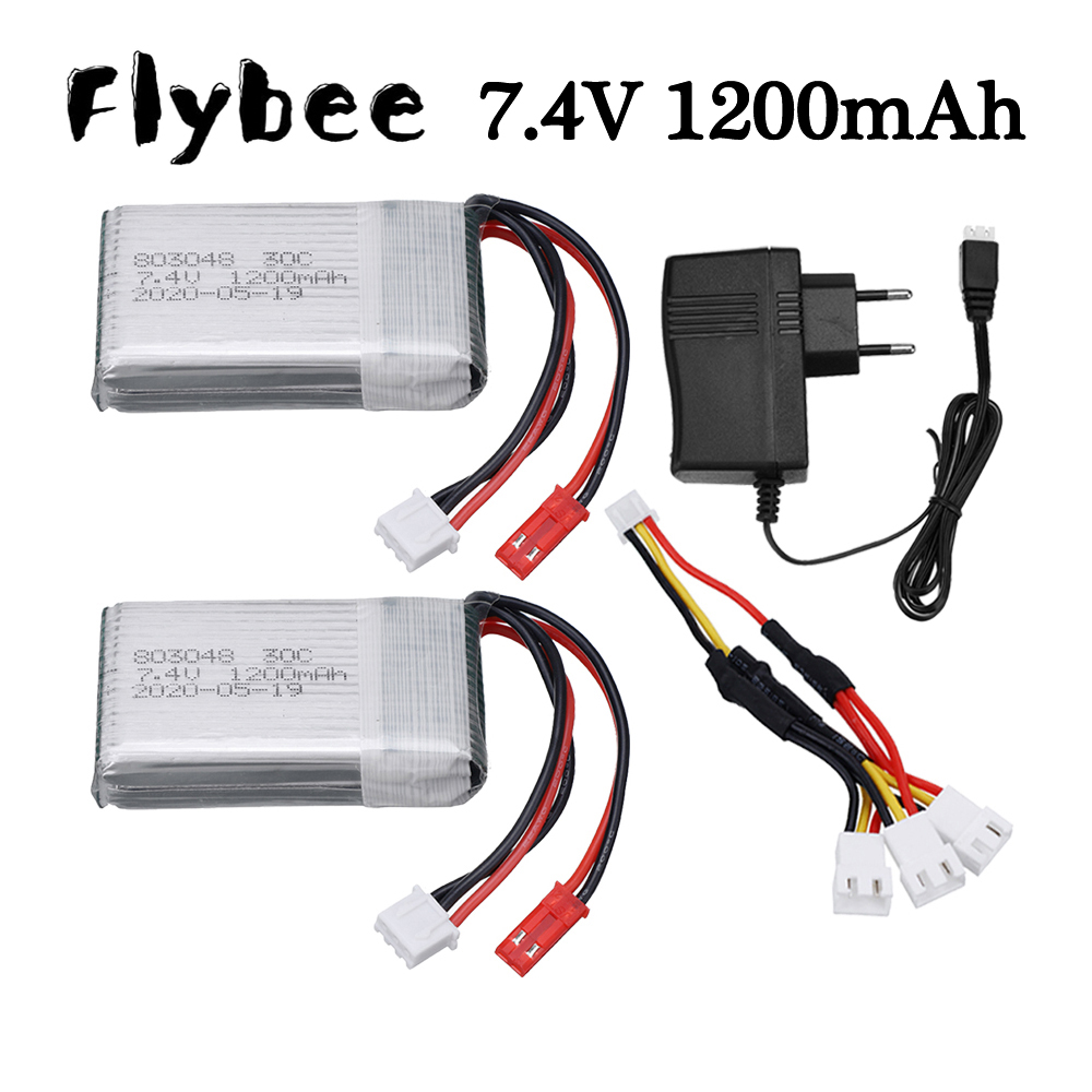 7.4V 1200mAh Battery For MJX X - огляд і ціна Drone Mjx Rc