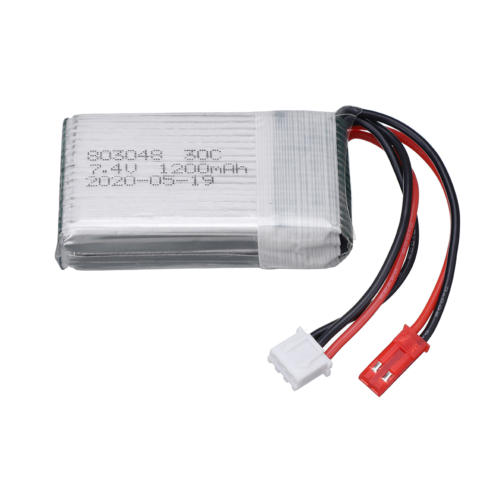 7.4V 1200mAh Battery For MJX X - огляд і ціна Drone Mjx Rc