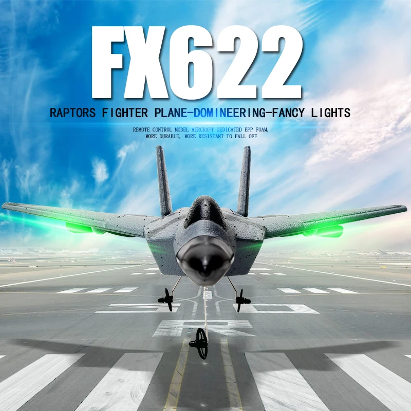 Foam RC Aircraft F22 Fighter R - огляд і ціна Drone F22 Rc