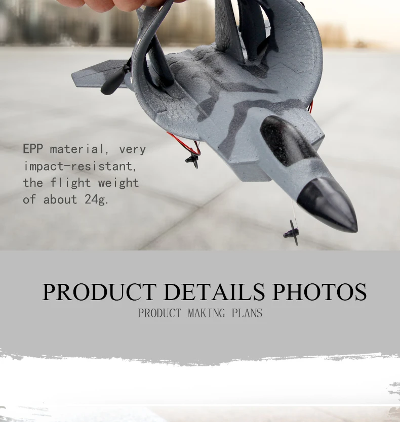 Foam RC Aircraft F22 Fighter R - огляд і ціна Drone F22 Rc