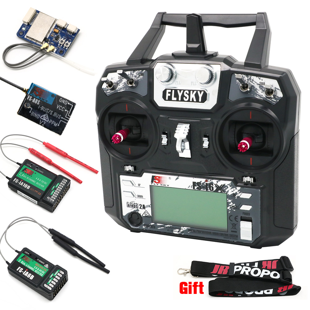 FLYSKY FS-i6X FS i6X 10CH 2.4G - огляд і ціна Drone Carrera Rc