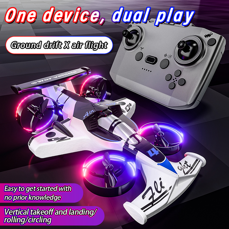 2in1 Mini Drone Air-Ground Fly - огляд і ціна Dron Rc Quadcopter