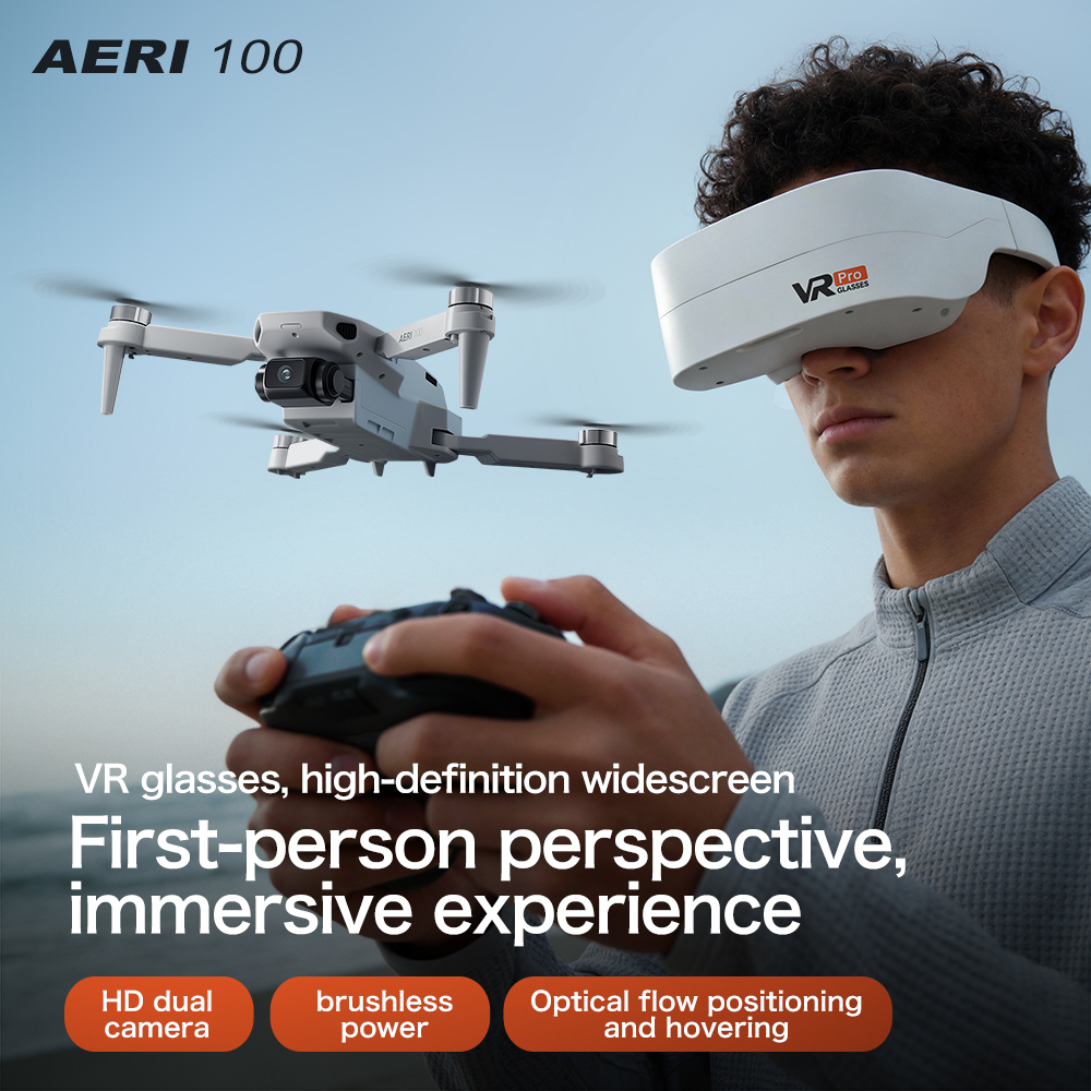 AERI 100 Drone with FPV VR Gog - огляд і ціна Drone Rc Under 1000