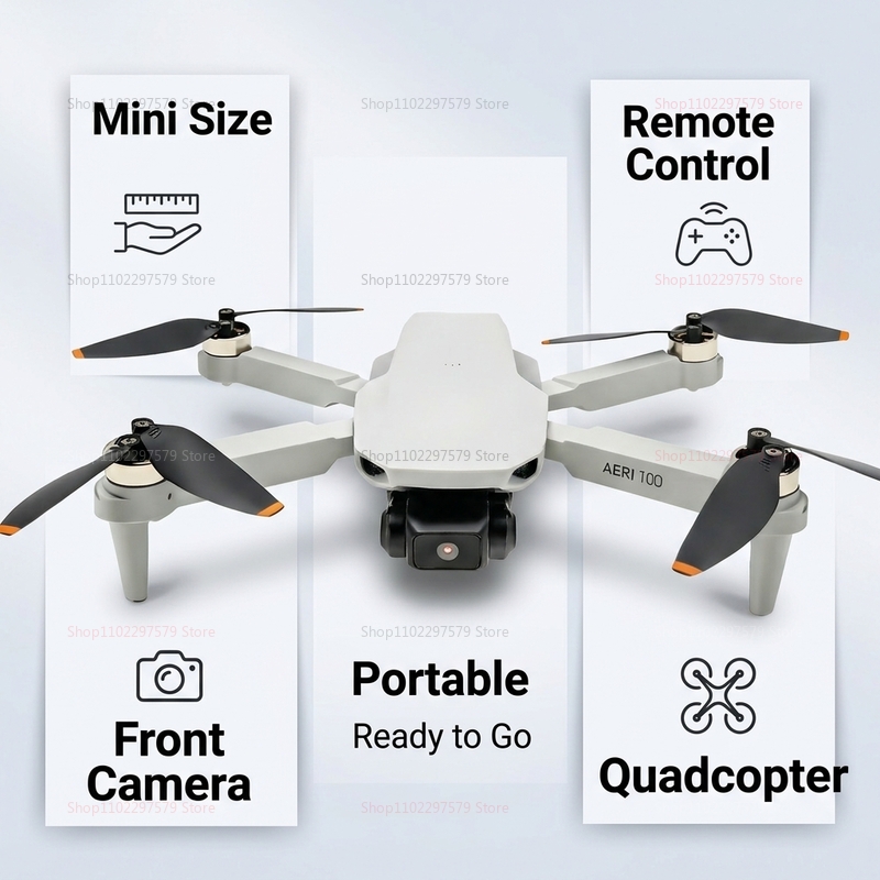 AERI 100 Drone with FPV VR Gog - огляд і ціна Drone Rc Under 1000