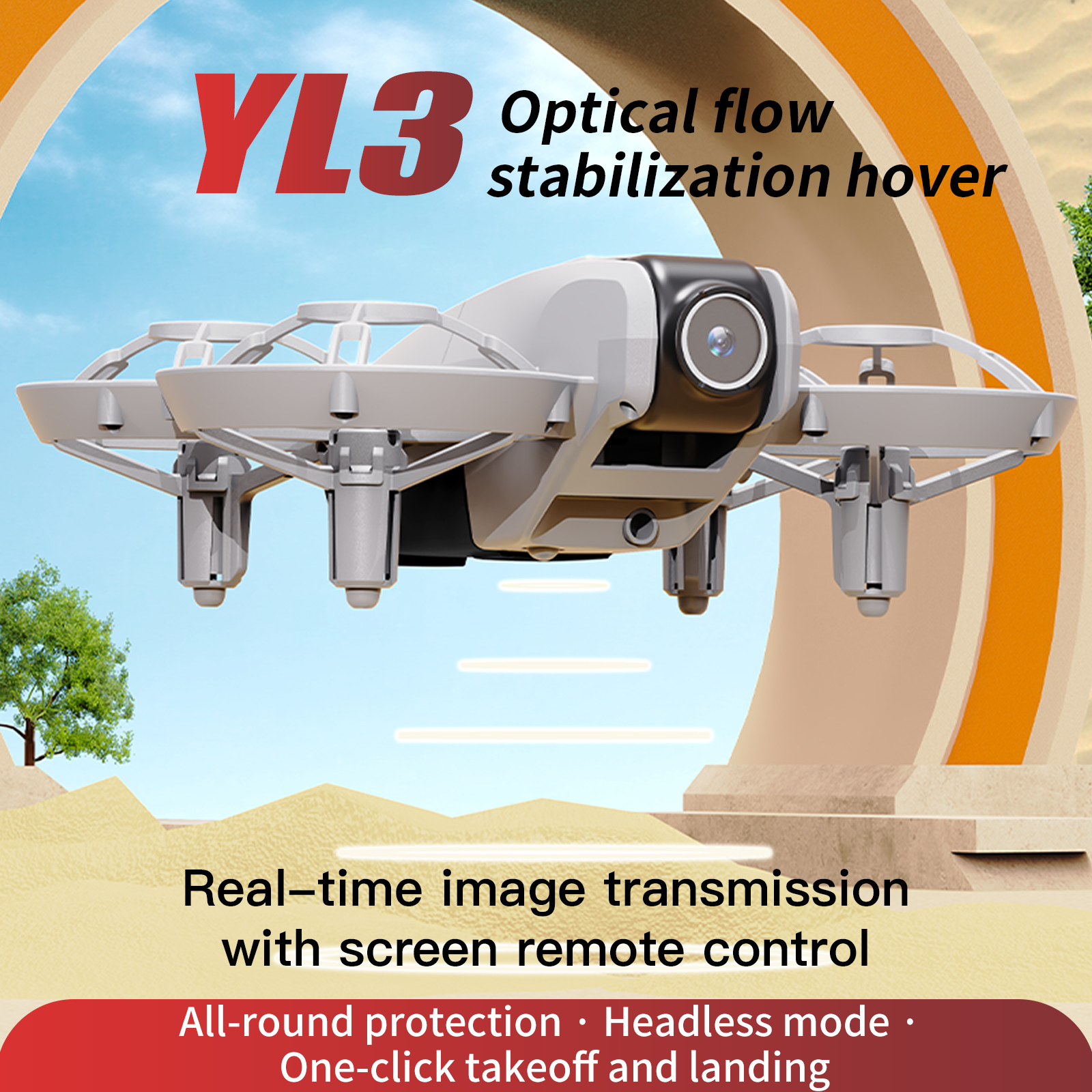 Optical Flow YT YL3 Mini Drone - огляд і ціна Drone Rc Yl3