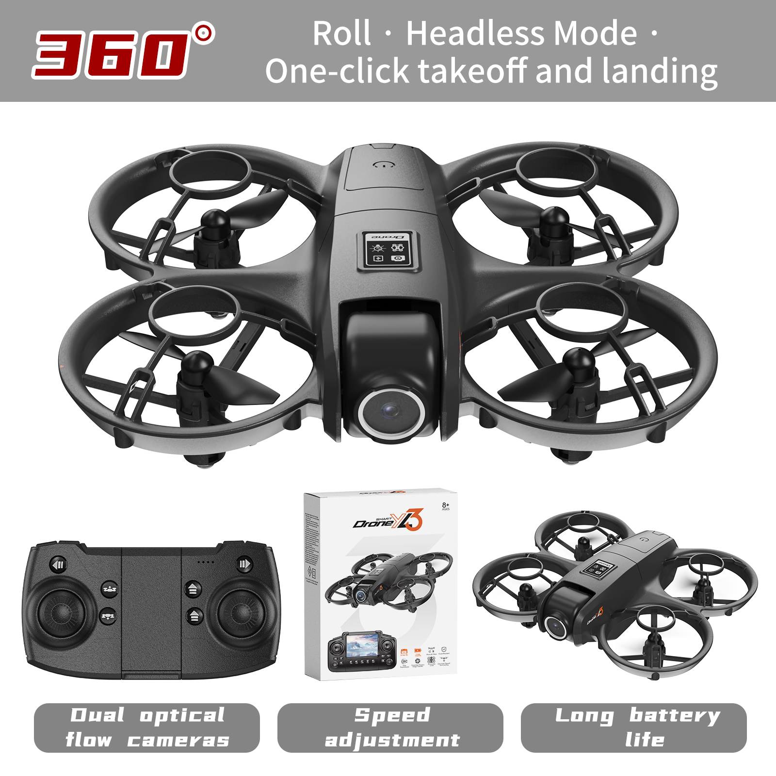 Optical Flow YT YL3 Mini Drone - огляд і ціна Drone Rc Yl3